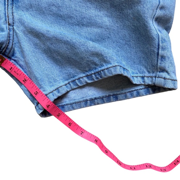 1990’s Vintage Guess Denim High Waist Shorts - Picture 7 of 8